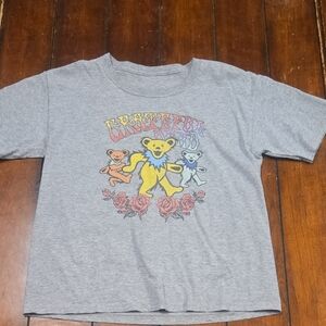 Grateful Dead Kids Gray Tee with Dancing Bears